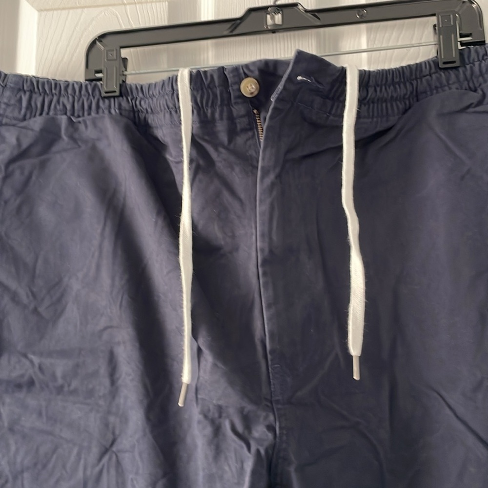 Ralph Lauren Navy elastic waist pants. - Picture 3 of 7